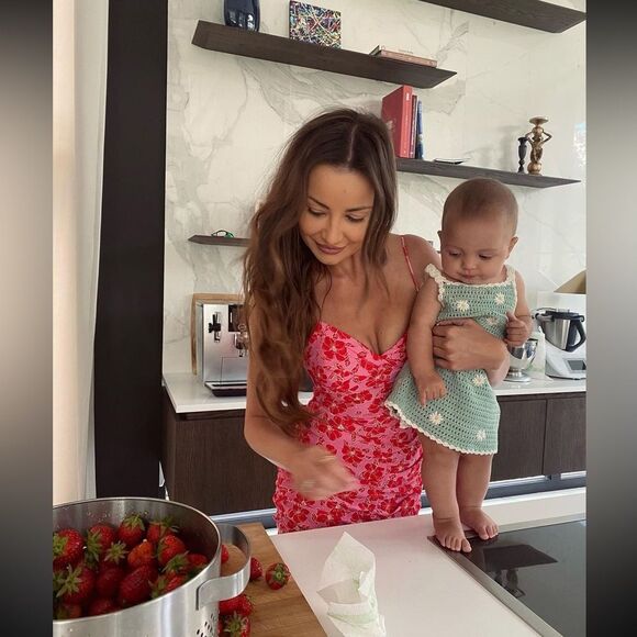 ZARA FLORAL PRINT DRAPED DRESS - Picture 5 of 11